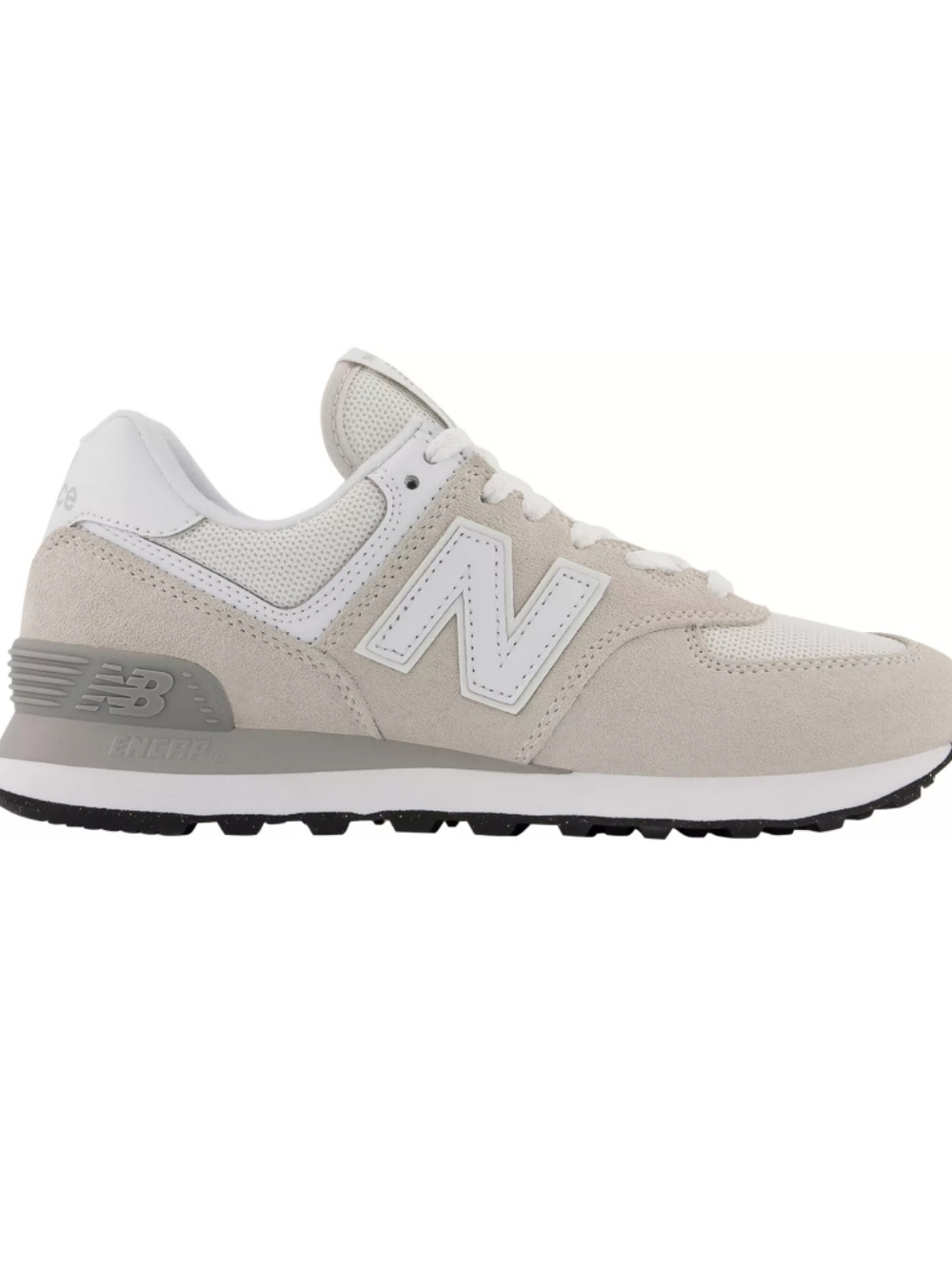 New Balance 574 Sneaker in Beige and White Size 5.5
